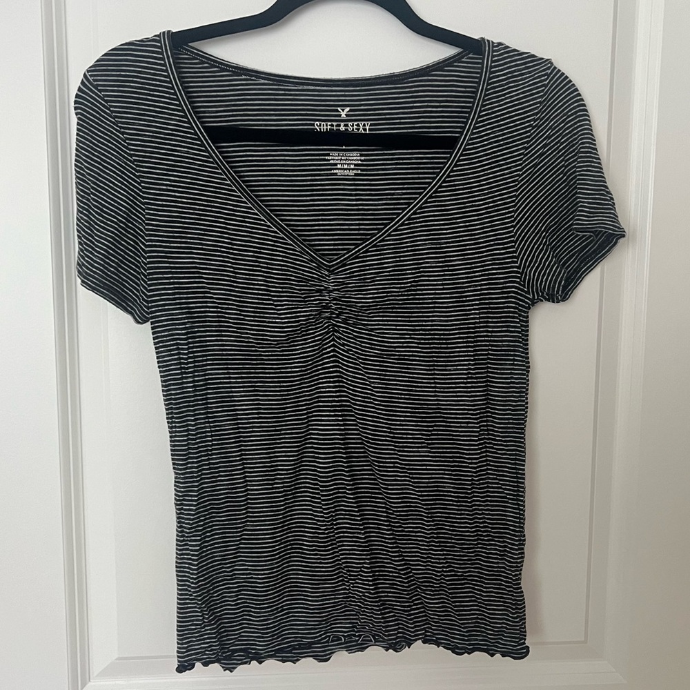 American Eagle Soft and Sexy Striped Shirt